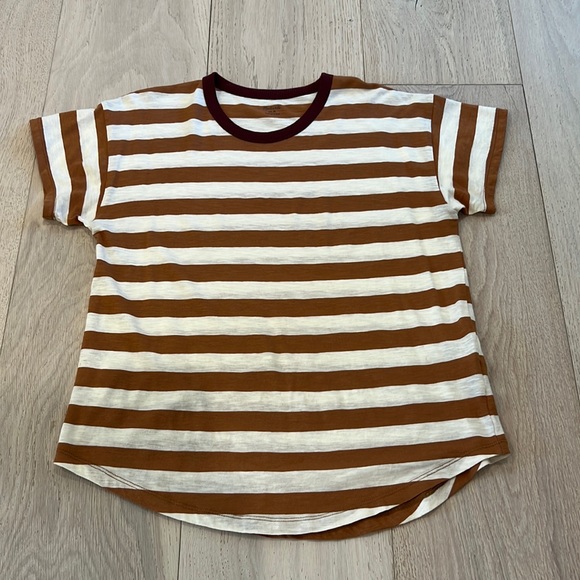 Madewell Tops - Madewell Striped Ringer Tee in Size Medium